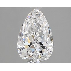 Diament laboratoryjny bezbarwny szlif gruszkowy, 1.19ct, VVS2, D, IGI LG719535911